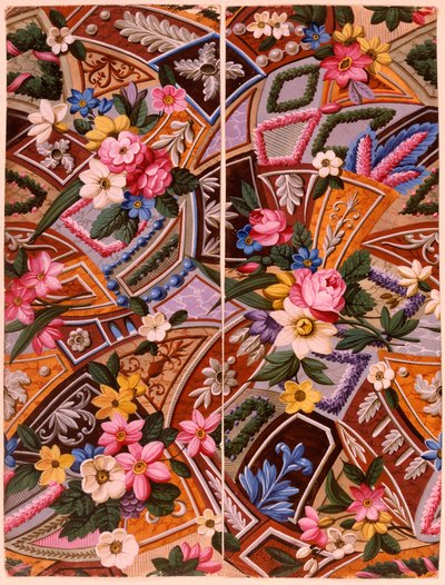 Motif textile, c.1788-92 - William Kilburn